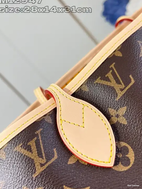 Cheap Louis Vuitton MM-31*28*14cm Bandoulière Out Neverfull Inside 0702